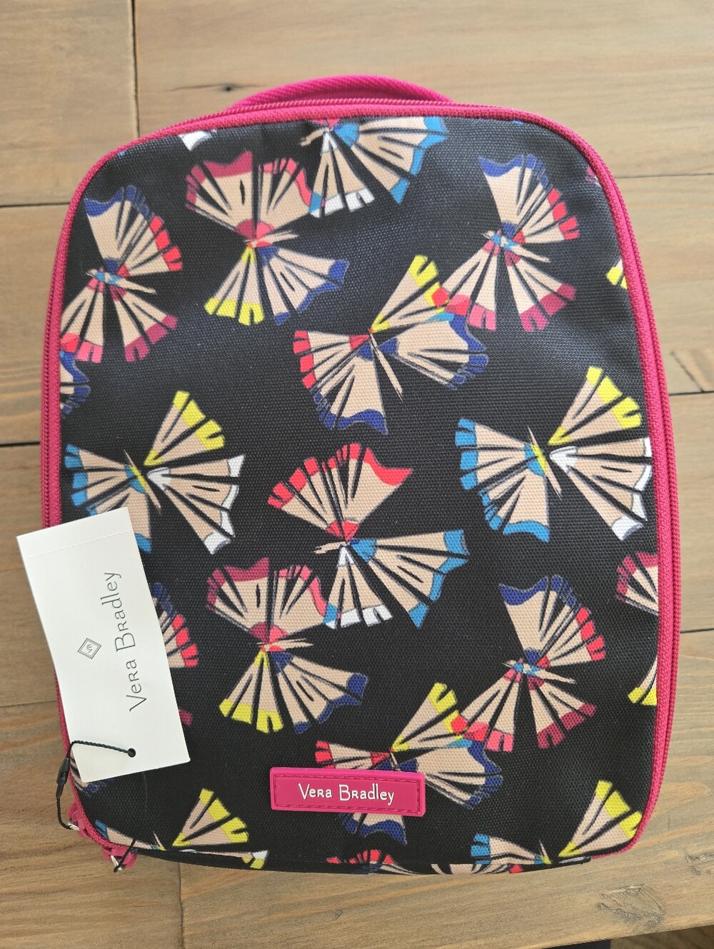 Vera Bradley Art Butterflies Lunch Bag